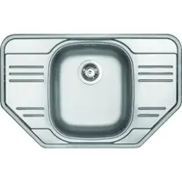 Chiuveta bucatarie inox cu picurator crom leinen Deante Xylo 613