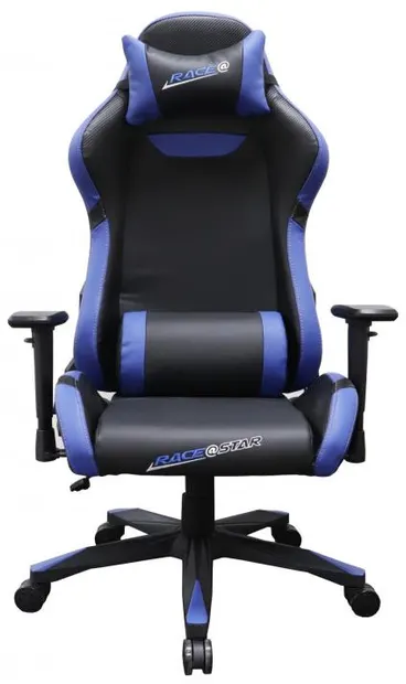 Scaun gaming RFG - Race Star, negru/albastru