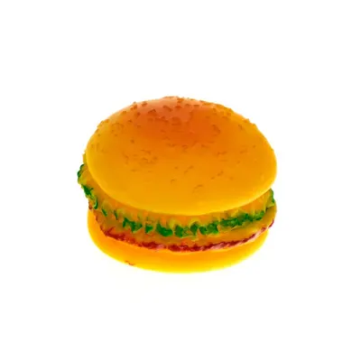 Jucărie animale, hamburger Câini/pisici EN-GROSS 8x5 cm