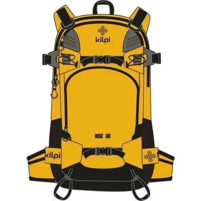 Rucsac KILPI Rise, 30L, Galben