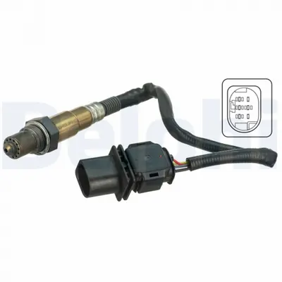 Sonda Lambda (370mm) Potrivit Iveco Daily Vi; Mercedes B Sports Tourer (w245); Volvo V60 I; Citroen Jumper Ii; Fiat Doblo, Doblo Cargo, Ducato; Hyundai I30, I40 I Cw 1.6d-3.0d 04.04