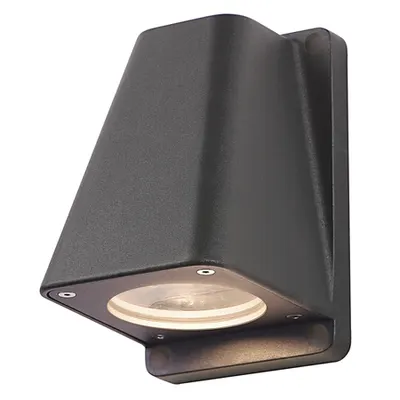 Corp iluminat de perete, aplica, lumini de perete WALLYX GU10, antracit