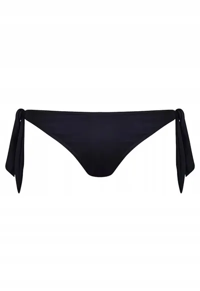 Slip de baie dama - Poliamida/Elastan - Negru - 42EU
