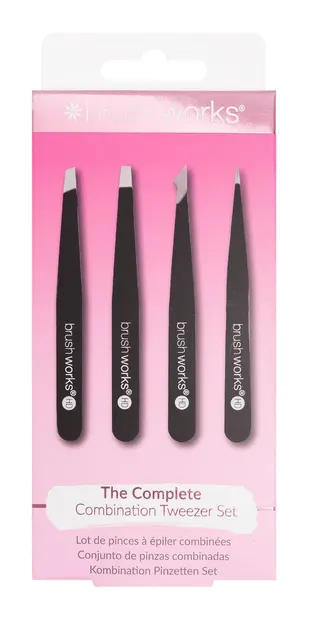 Set 4 tipuri de pensete Negru, 1 bucata, Brushworks
