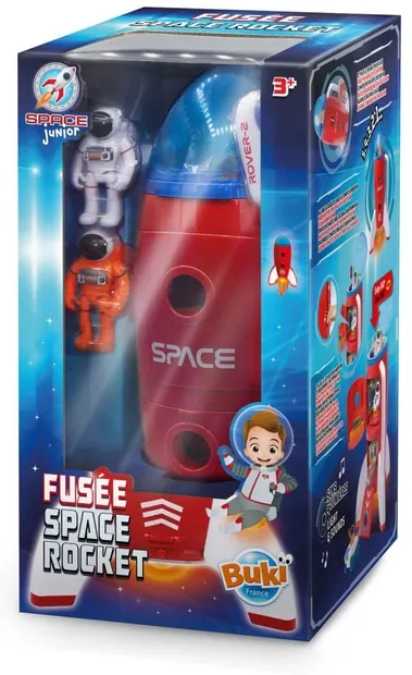 Set de știință Buki Space Junior - Racheta spatiala, cu accesorii