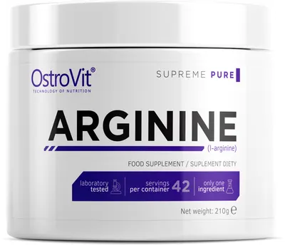 Arginine Powder, fără gust, 210 g, OstroVit