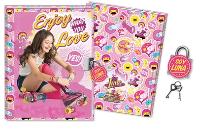 Jurnalul secret Derform Disney - Soy Luna, 3D, autocolante