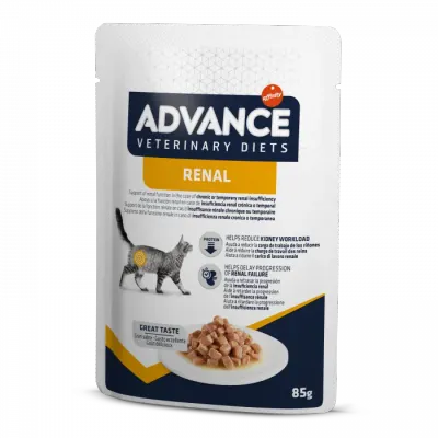 Hrana dietetica pentru pisici Advance Renal 85 gr