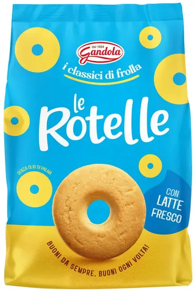 Biscuiți cu lapte, 300 g, Gandola