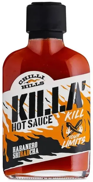 Sos picant fermentat Killa' cu habanero SriRADcha, 100 ml, Chilli Hills