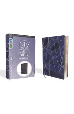 Niv, Premium Gift Bible, Youth Edition, Leathersoft, Blue, Red Letter Edition, Comfort Print: The Perfect Bible for Any Gift-Giving Occasion