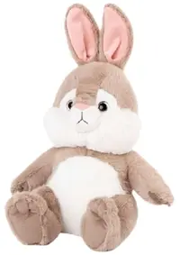 Jucărie de pluș Amek Toys - Iepuraș, gri, 20 cm