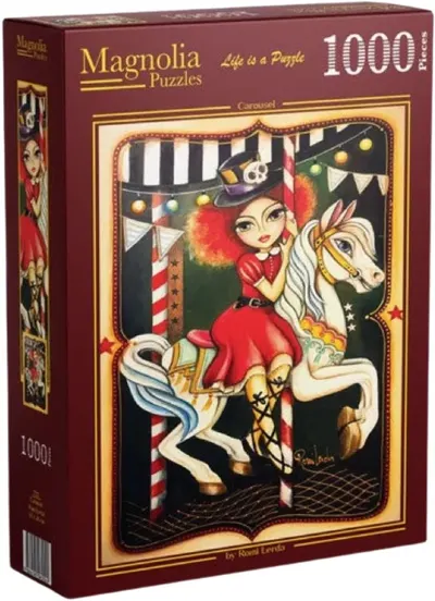 Puzzle Magnolia din 1000 piese - Carusel
