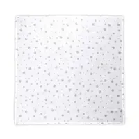 Scutec muselina Lorelli Nappy 80 x 80 cm White Grey Stars