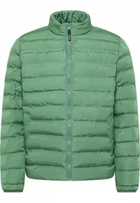Jacheta Barbati - Creston - Regular Fit - Design Clasic - Fdwqfara Gluga - Fermoar - Bumbac - M - Verde - Verde