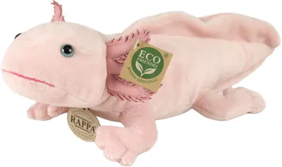 Jucărie de pluș Rappa Eco Friends - Axolotl, 30 cm