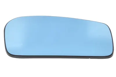 Sticla oglinda laterala Dreapta potrivit CITROEN EVASION; FIAT ULYSSE; LANCIA ZETA; PEUGEOT 806 1994-2002 - (convexa, albastru)