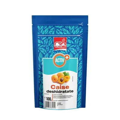 Caise deshidratate CIO, 100g – fructe uscate pentru gustări și deserturi Engros