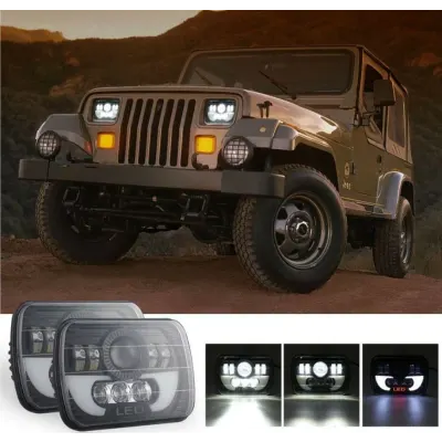 Far F.TIP 16-OFF ROAD: 7"/90W / 5X7 (inch)/12V-24V/30.000LM/ IP 68 Rezistent la apa