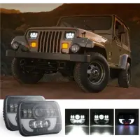 Far F.TIP 16-OFF ROAD: 7"/90W / 5X7 (inch)/12V-24V/30.000LM/ IP 68 Rezistent la apa