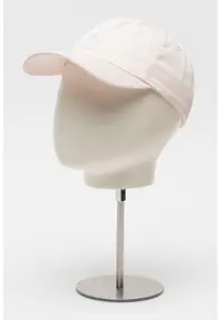 Sapca de bumbac organic cu velcro - Roz pastel