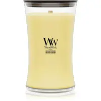 Woodwick Yuzu & Vetiver lumânare parfumată cu fitil din lemn 610 g