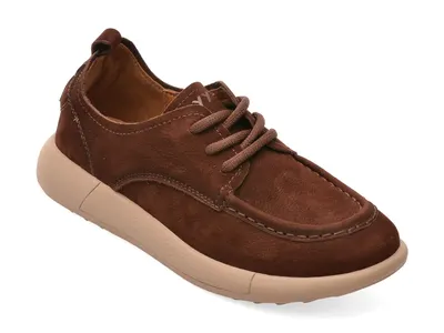 Mocasini GRYXX maro, 25532, din nabuc