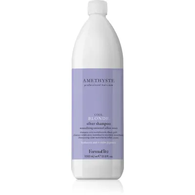 FarmaVita Amethyste Cool Blonde sampon violet pentru parul blond cu suvite 1000 ml