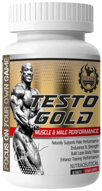 Gold Series Testo Gold, 60 tablete, Dexter Jackson Signature Series