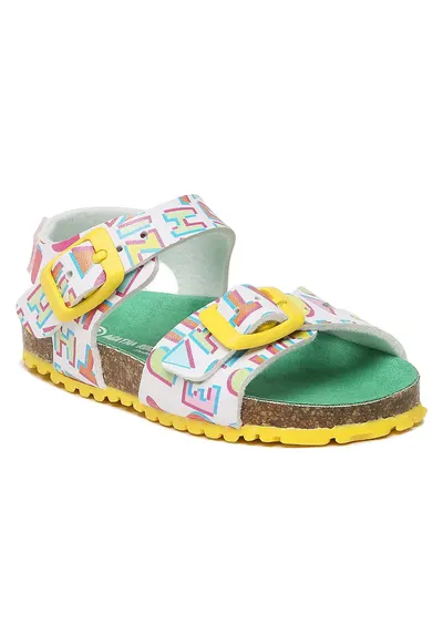 Sandale copii - 302669295 - Piele ecologica - Alb - Alb