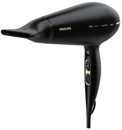 Uscător de păr Philips - Prestige Pro HPS920/00, 2300W, 2 viteze, negru