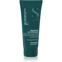 Alfaparf Milano Semi di Lino Reconstruction Reparative șampon regenerator pentru par deteriorat 75 ml