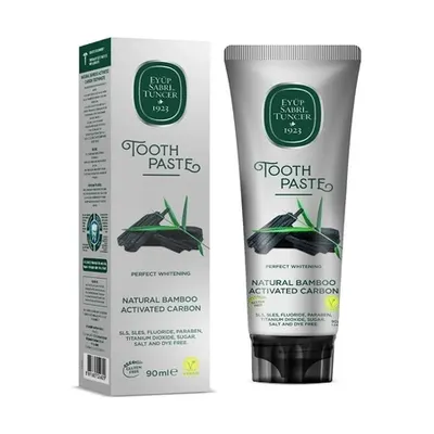 Pasta de dinti cu carbune activ din bambus natural, 90ml, Eyup Sabri Tuncer