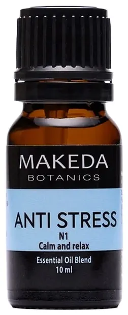 Makeda Botanics Compoziția uleiului esențial Anti stress N1, 10 ml