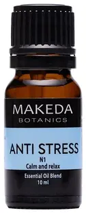 Makeda Botanics Compoziția uleiului esențial Anti stress N1, 10 ml