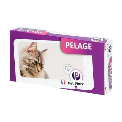 Pet Phos Felin Pelage, 36 tablete