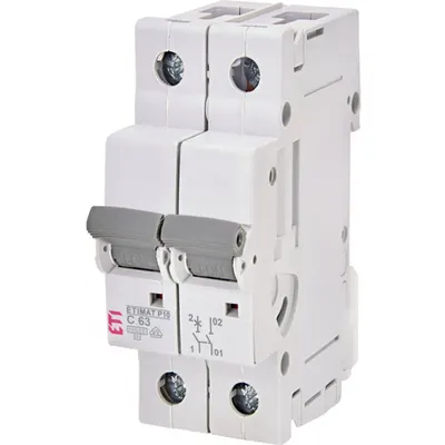 ETIMAT P10 Intrerupatoare automate miniatura 10kA ETIMAT P10 1p+N C63