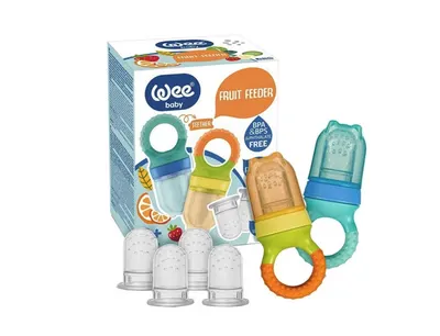 WEE BABY Set Suzete pentru pulpa fructelor x2buc -949