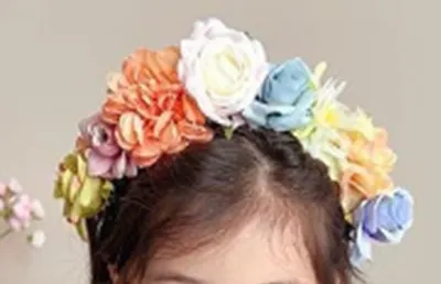Cordeluta pentru Par Model Floral - M2