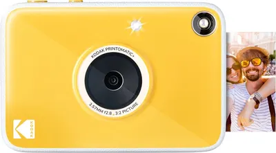 Aparat foto instant Kodak - Printomatic+, Yellow