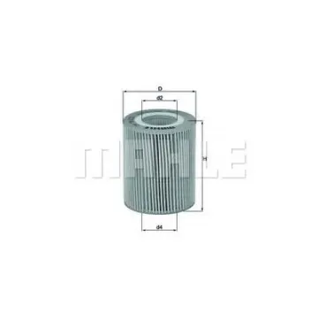 Filtru ulei MAHLE ORIGINAL OX 776D