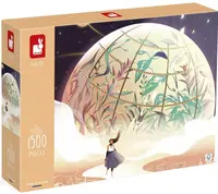 Puzzle Janod din 1500 de piese - Walk to Planet Earth