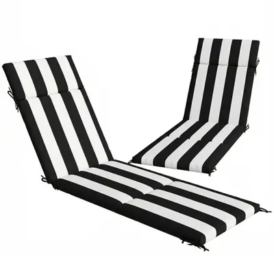 Outsunny perne impermeabile pentru mobilier de piscină, perne mari pentru șezlonguri, perne șezlonguri de exterior | Aosom Romania