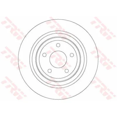 Disc frana TRW DF6872