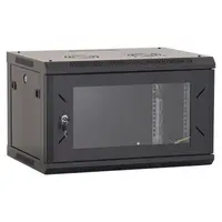 Rack perete 4U 19" 600x600x280mm, ASYTECH Networking ASY-4U-6060W, negru