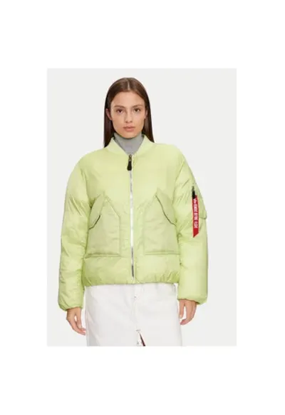 Geaca dama - 304543760 - Nylon - Verde - Verde