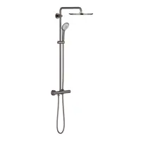 Sistem de dus Grohe Euphoria System 310 26075A00, cu baterie cu termostat, Hard graphite