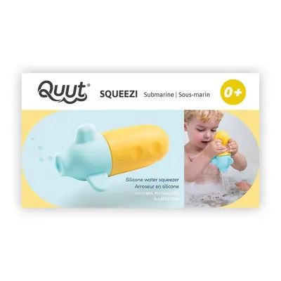 Jucarie stropitoare de baie din silicon Squeezi Submarine