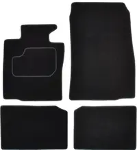 Covor podea MAMMOOTH Velours, 4 buc., fata spate, set, culoare neagra, potrivit MINI COUNTRYMAN (R60) 08.10-10.16, Off-road SUV