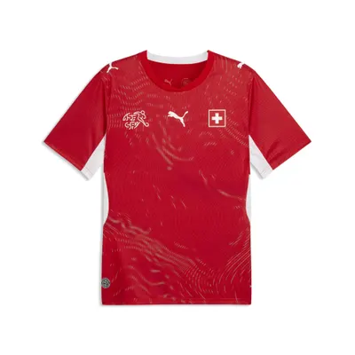 Tricou bărbați material jacquard, ventilație mesh Heimtrikot 2026, roșu PUMA